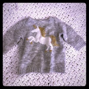 Carters 3m unicorn sweater/dress!